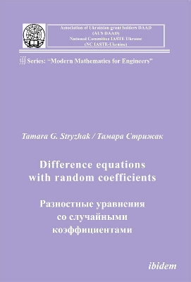 Book cover for Difference equations with random coefficients.