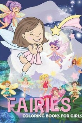 Cover of Fairies Coloring Books for Girls