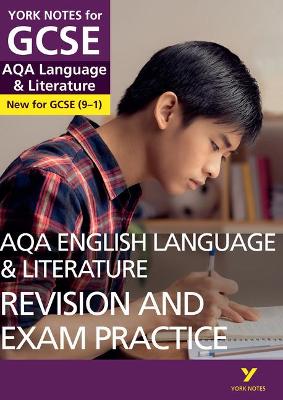 Cover of AQA English Language and Literature Revision and Exam Practice: York Notes for GCSE everything you need to catch up, study and prepare for and 2023 and 2024 exams and assessments