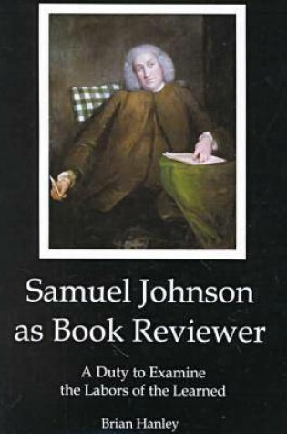 Cover of Samuel Johnson as Book Reviewer