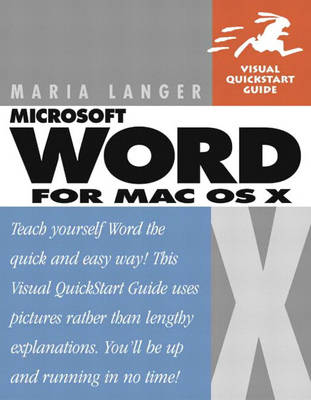 Book cover for Word X for Mac OS X