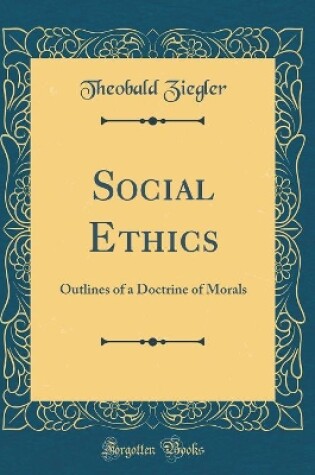 Cover of Social Ethics