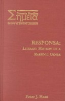 Cover of Responsa