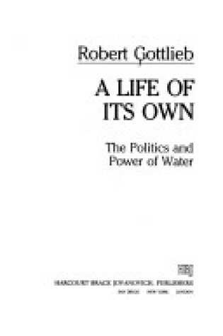 Cover of A A Life of Its Own OBE/R