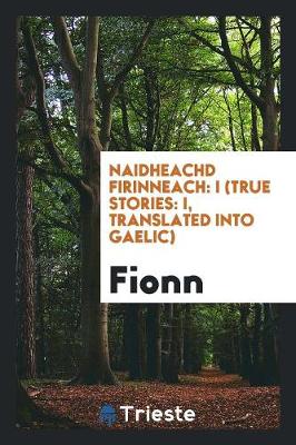 Book cover for Naidheachd Firinneach