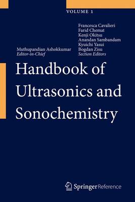Cover of Handbook of Ultrasonics and Sonochemistry