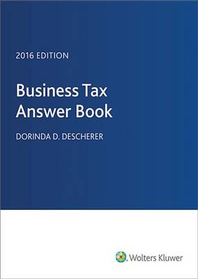 Book cover for Business Tax Answer Book 2016