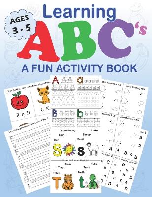 Book cover for Learning ABC's for Kids ages 3-5