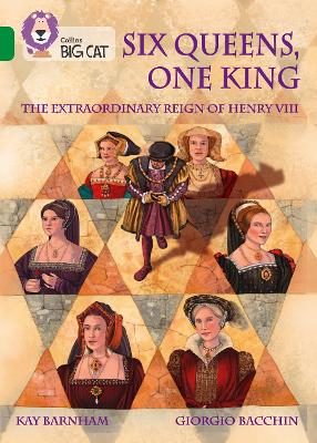 Book cover for Six Queens, One King: The Extraordinary Reign of Henry VIII