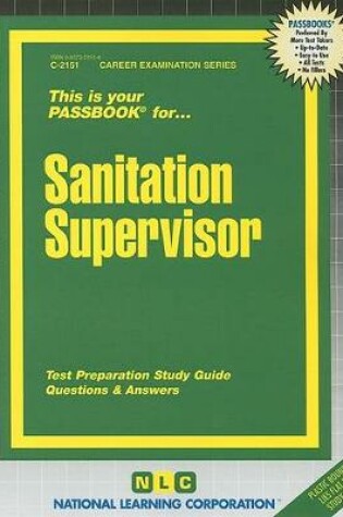 Cover of Sanitation Supervisor