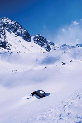 Book cover for Winter Notebook - Snowy Mountains