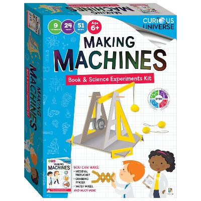 Book cover for Curious Universe Kids: Making Machines