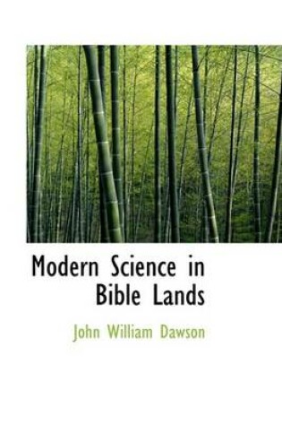 Cover of Modern Science in Bible Lands