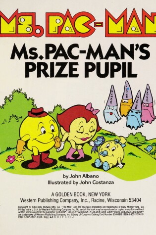 Cover of Ms. Pac-Man's Prize Pupil