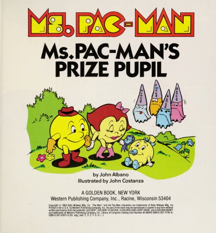 Cover of Ms. Pac-Man's Prize Pupil