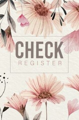 Cover of Check Register