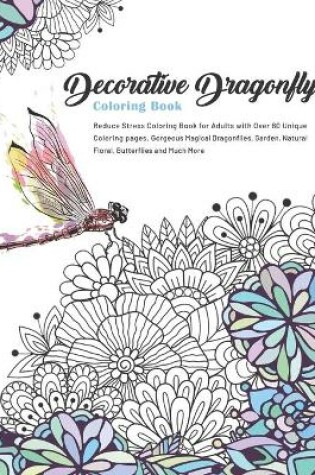 Cover of Decorative Dragonfly Coloring Book