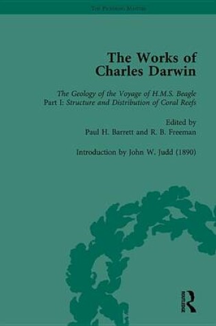 Cover of The Works of Charles Darwin: Vol 7: The Structure and Distribution of Coral Reefs