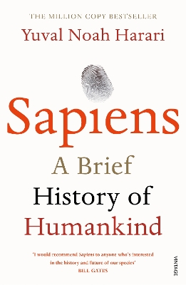 Book cover for Sapiens