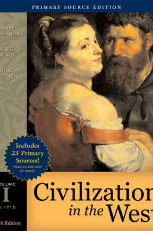 Cover of Civilization in the West, Volume I (to 1715), Primary Source Edition (with Study Card)