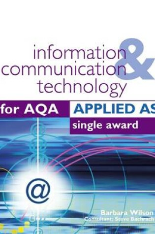 Cover of ICT for AQA Applied AS Single Award