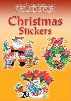 Book cover for Glitter Christmas Stickers
