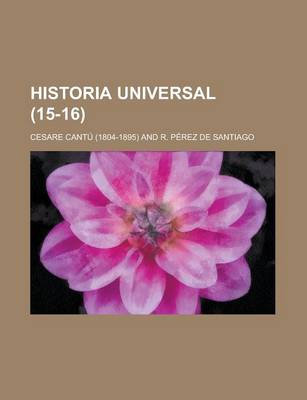 Book cover for Historia Universal (15-16 )