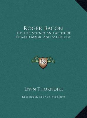 Book cover for Roger Bacon