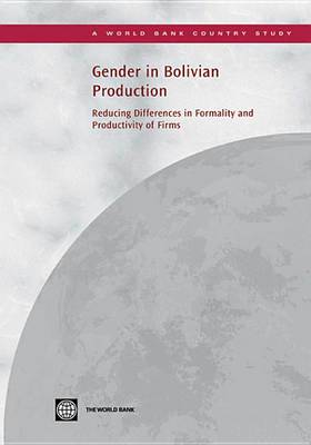 Book cover for Gender in Bolivian Production