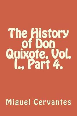 Book cover for The History of Don Quixote, Vol. I., Part 4.