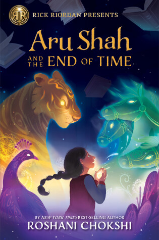 Cover of Rick Riordan Presents: Aru Shah and the End of Time-A Pandava Novel Book 1