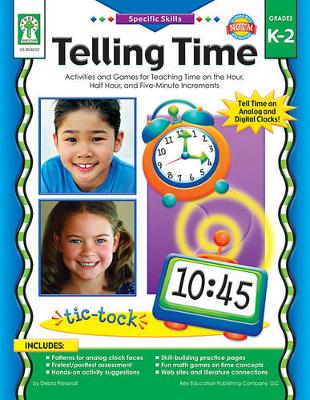 Book cover for Telling Time, Grades K - 2