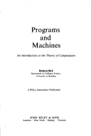 Book cover for Programmes and Machines