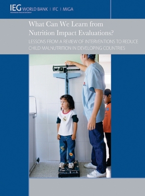 Book cover for What Can We Learn from Nutrition Impact Evaluations?