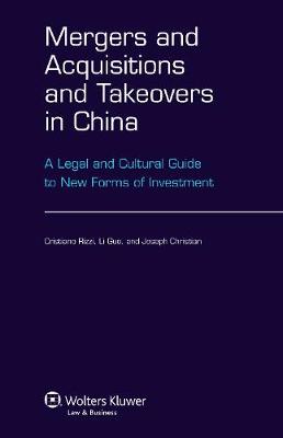 Book cover for Mergers and Acquisitions and Takeovers in China