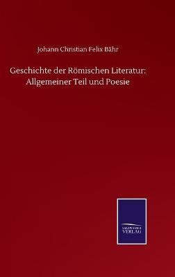 Book cover for Geschichte der Römischen Literatur