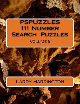 Cover of PSPUZZLES 111 Number Search Puzzles Volume 5