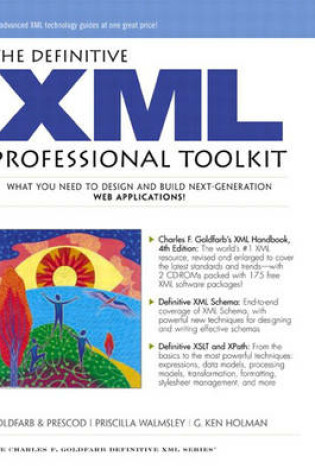 Cover of The Definitive XML Professional Toolkit