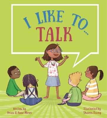 Book cover for I like to... Talk