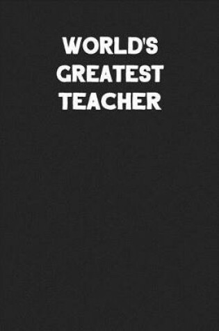 Cover of World's Greatest Teacher