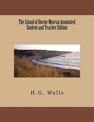 Book cover for The Island of Doctor Moreau Annotated Student and Teacher Edition