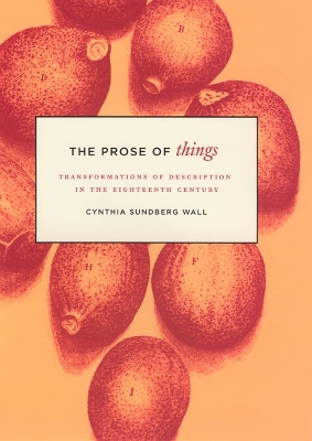 Book cover for The Prose of Things