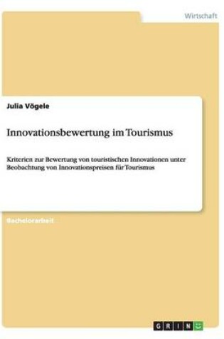 Cover of Innovationsbewertung im Tourismus