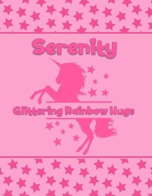 Book cover for Serenity Glittering Rainbow Hugs