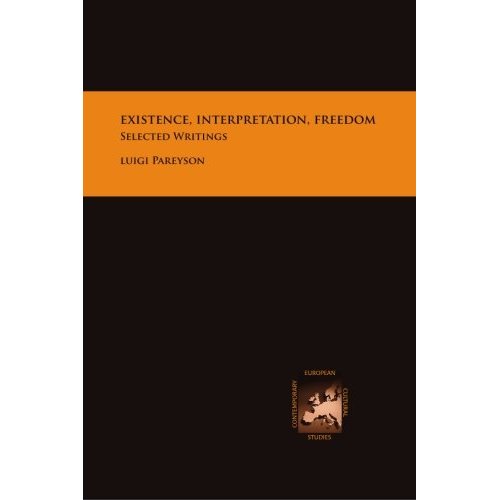 Cover of Existence, Interpretation, Freedom