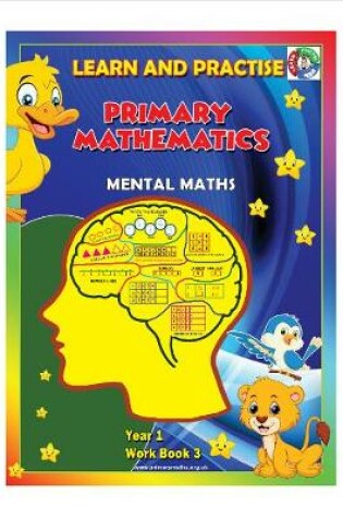 Cover of YEAR 1 WORK BOOK 3, KEY STAGE 1, PRIMARY MATHEMATICS, MENTAL MATHS