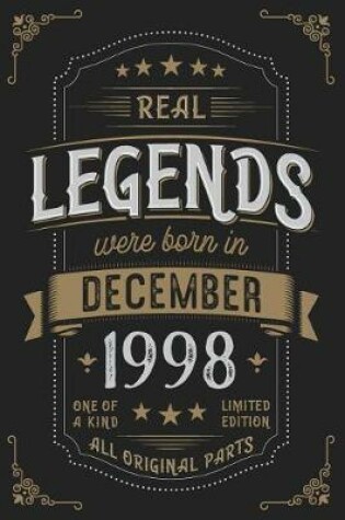 Cover of Real Legends were born in December 1998