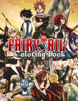 Book cover for Fairy Tail Coloring Book