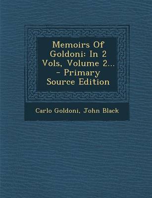 Book cover for Memoirs of Goldoni