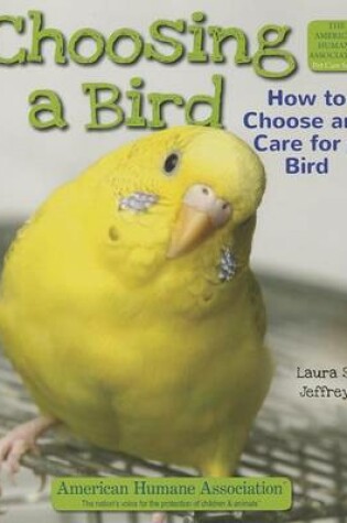 Cover of Choosing a Bird